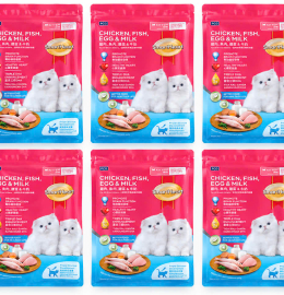 Smartheart Chicken,Fish,Egg and Mill Cho Mèo 1.1kg