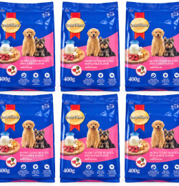 Smartheart Cho Chó Vị Bò Và Sữa 400g