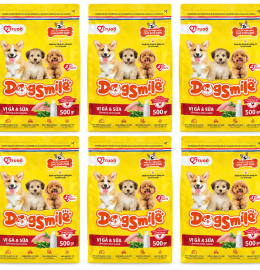 DogSmile Vị Gà Và Sữa 500g