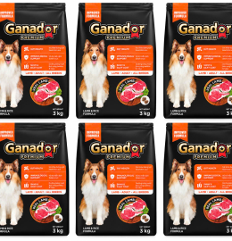 Ganador Premium Vị Thịt Cừu 3kg