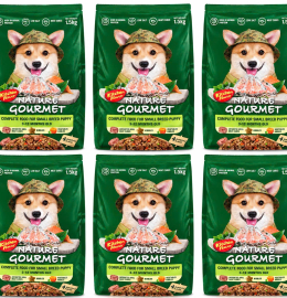 NaTuRe Gourmet Vị Tôm Và Rau Củ 1.5kg Cho Chó ( 3-12 Tháng )