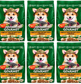 NaTuRe Gourmet Vị Gà Và Rau Củ 1.5kg  Cho Chó ( 1-3 tháng ) 