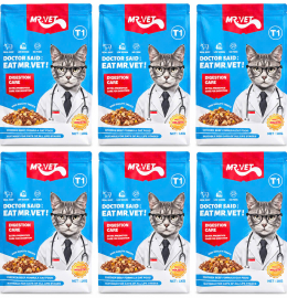 Mr.Vet T1 Cho Mèo Vị Gà Và Bò 1kg