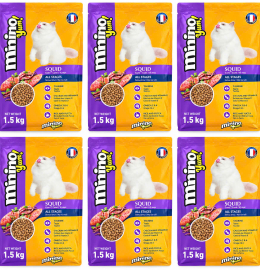 Minino Yum Cho Mèo Vị Mực 1.5kg