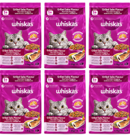 WhisKas Cho Mèo Vị Cá Saba Nướng 1.2kg